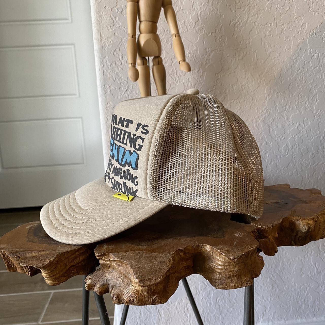 Kapital NEW Kapital Trucker Hat All I want is washing Denim