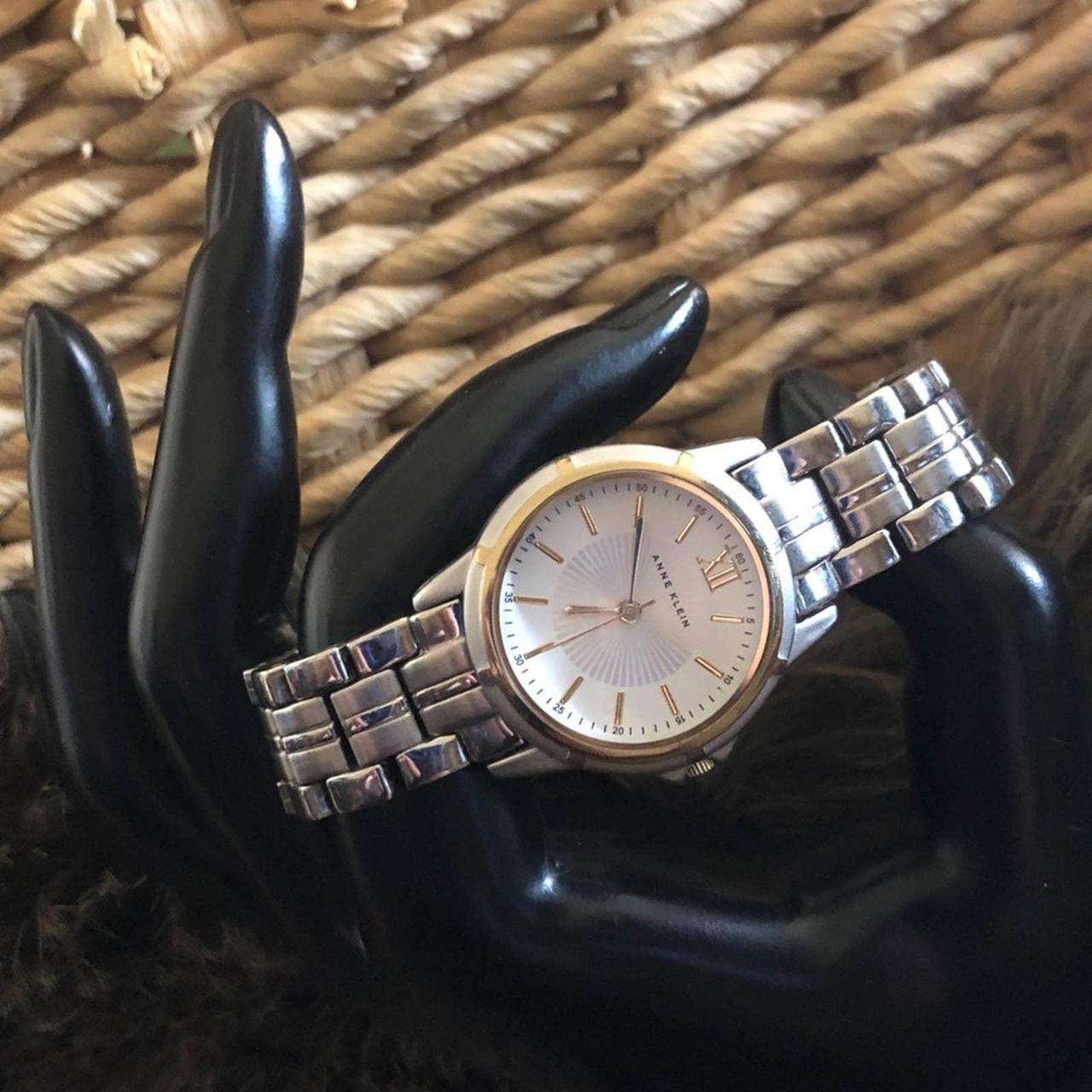 Anne klein outlet silver bracelet watch