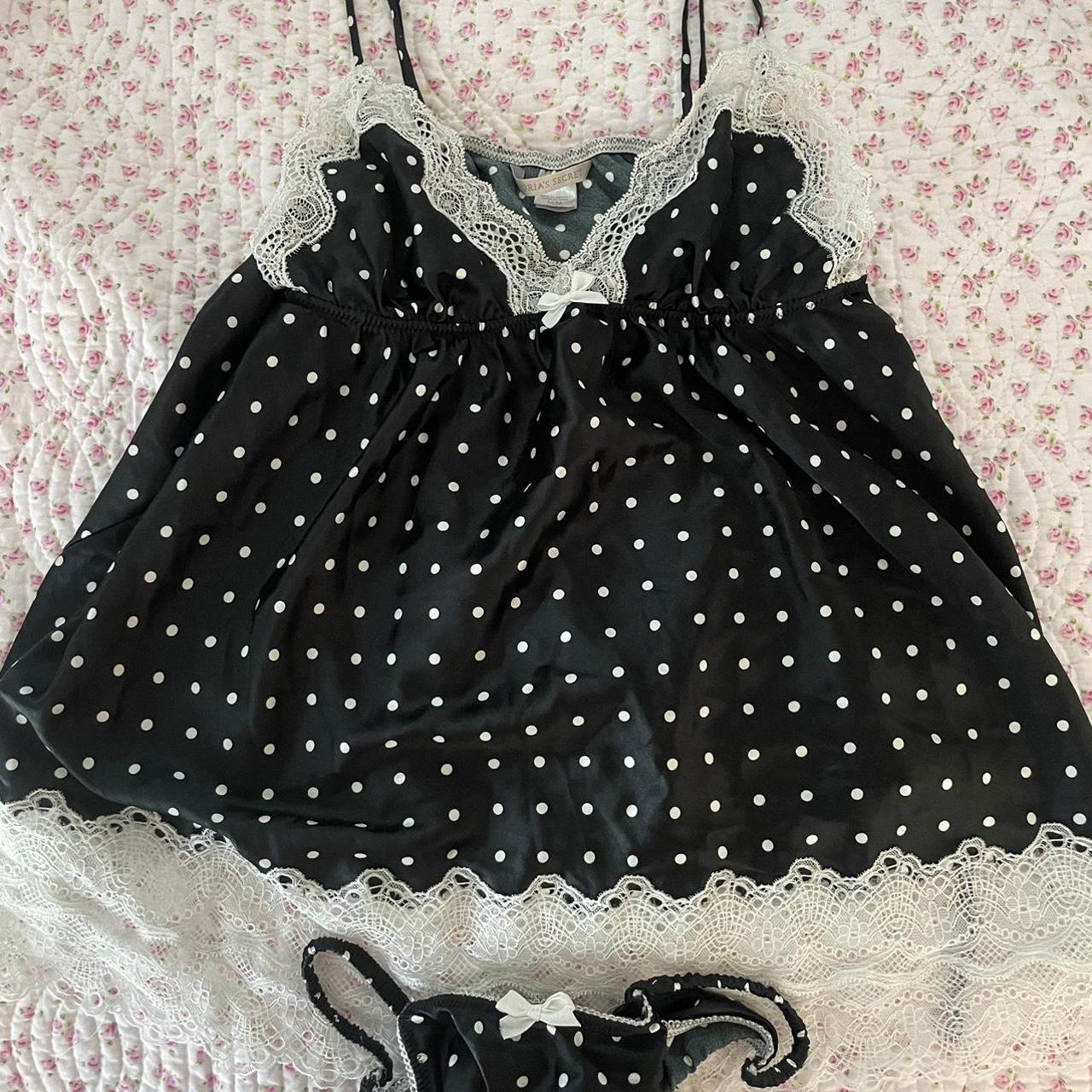 Doll Top Secret Black with White Spot