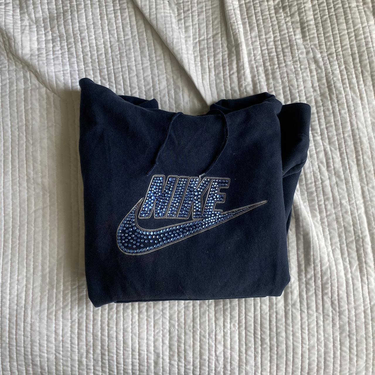 bedazzled nike hoodie