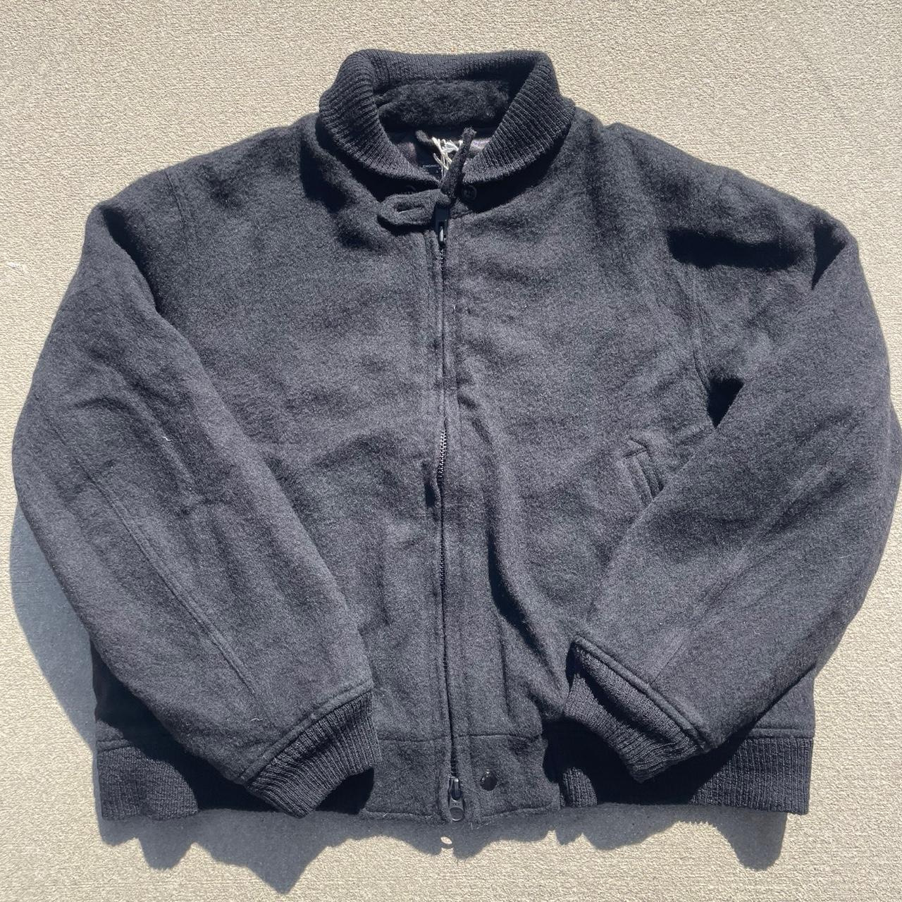 Engineered Garments Men's Bomber Jacket - Black/N… - image 1