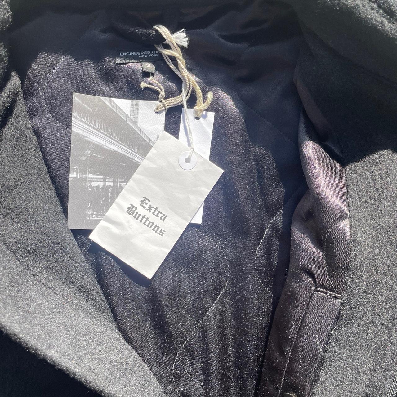 Engineered Garments Men's Bomber Jacket - Black/N… - image 5