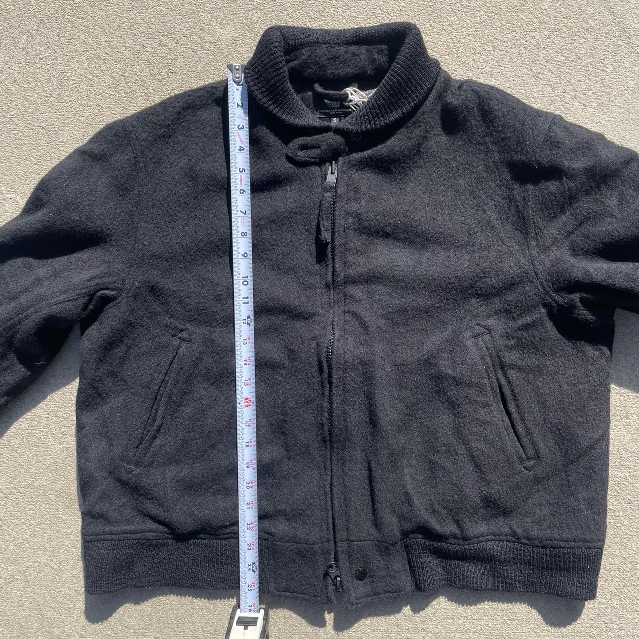 Engineered Garments Men's Bomber Jacket - Black/N… - image 7