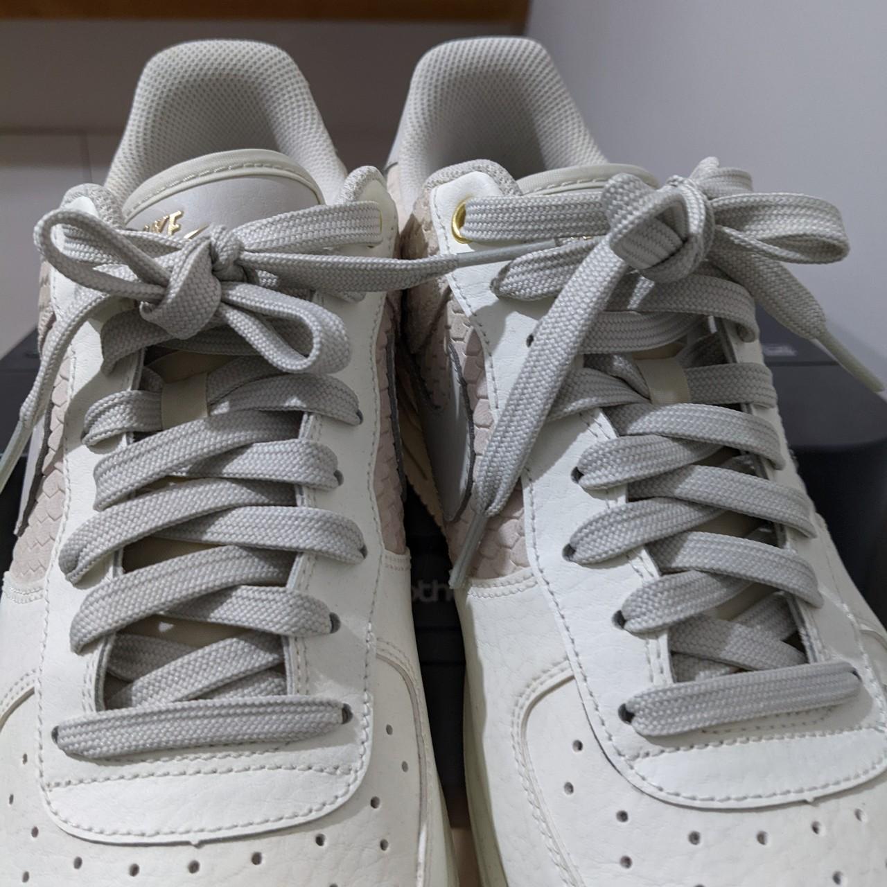 nike air force 1 low sail light bone metallic gold