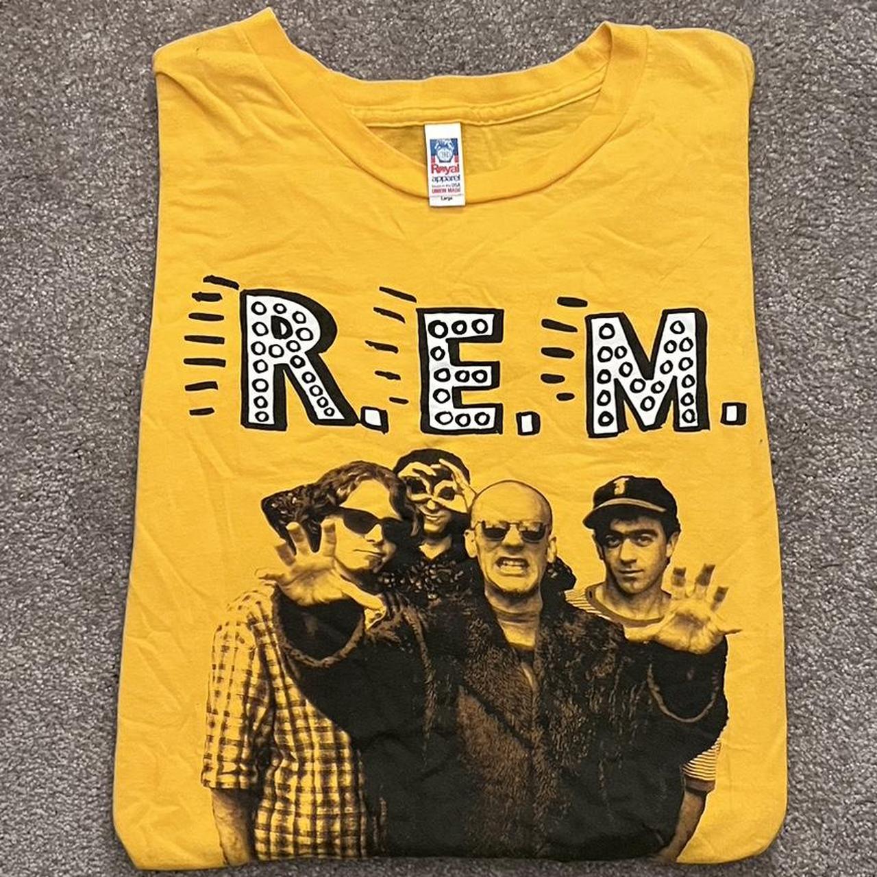 R.E.M. 1995 Tour Shirt!! Reprint, bought a couple... - Depop