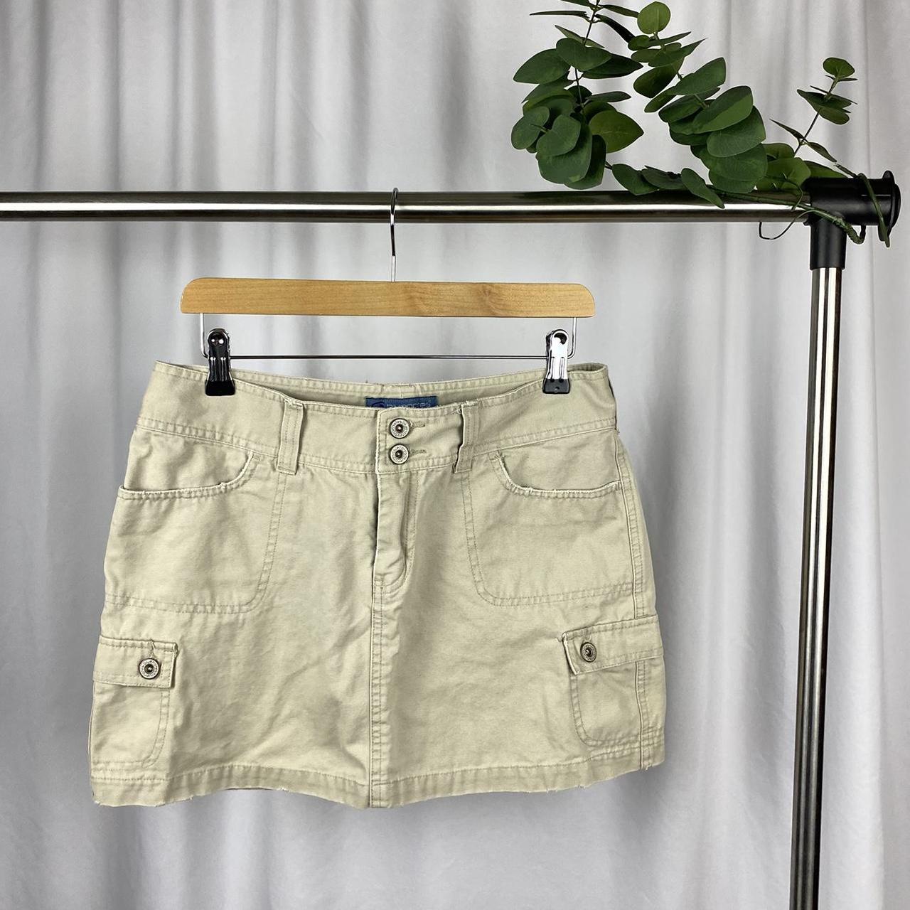 Y2K Bluenotes Cargo Skirt Waist 32” Tag size... Depop