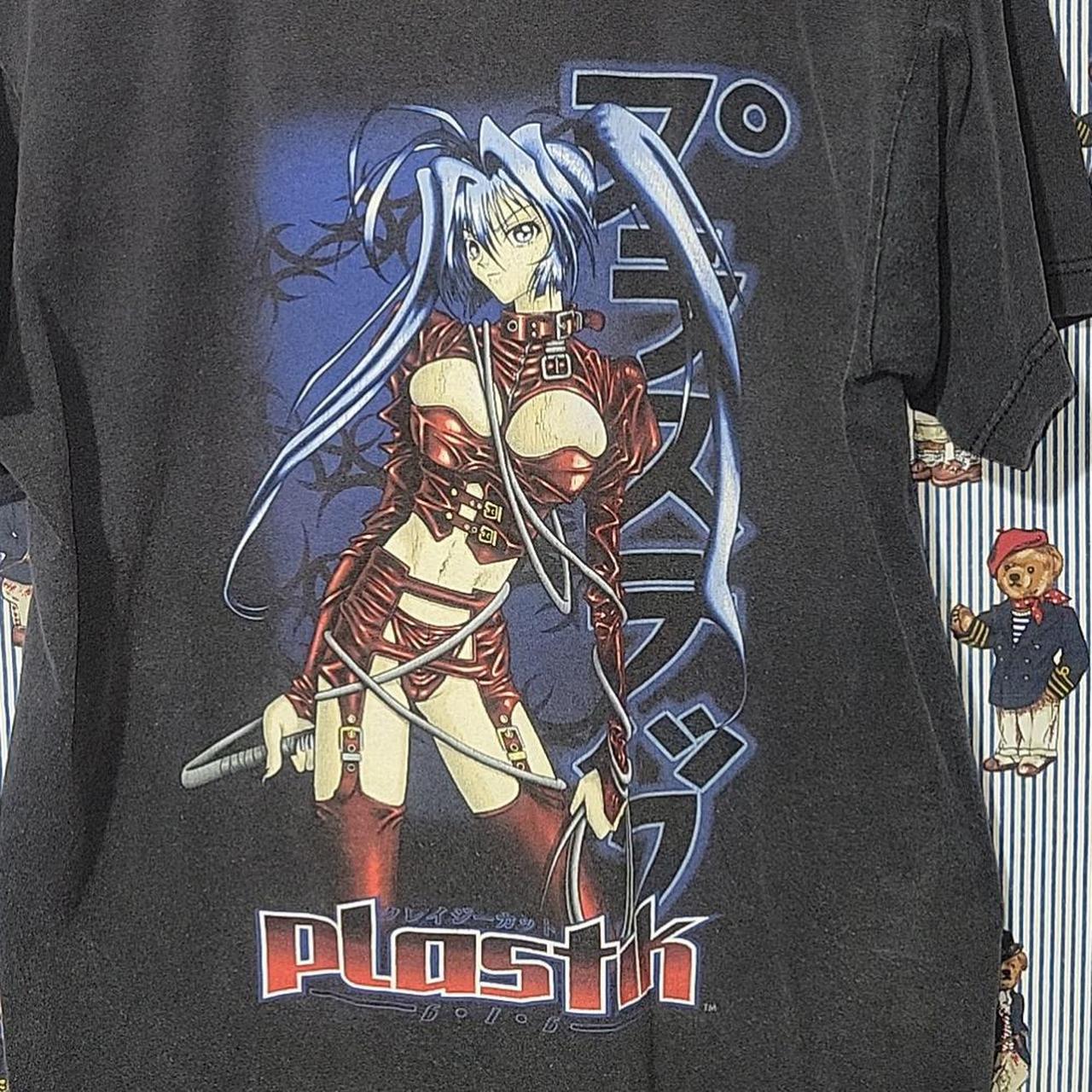 Vintage 90's Y2K anime rare Plastik 616 Medium sale