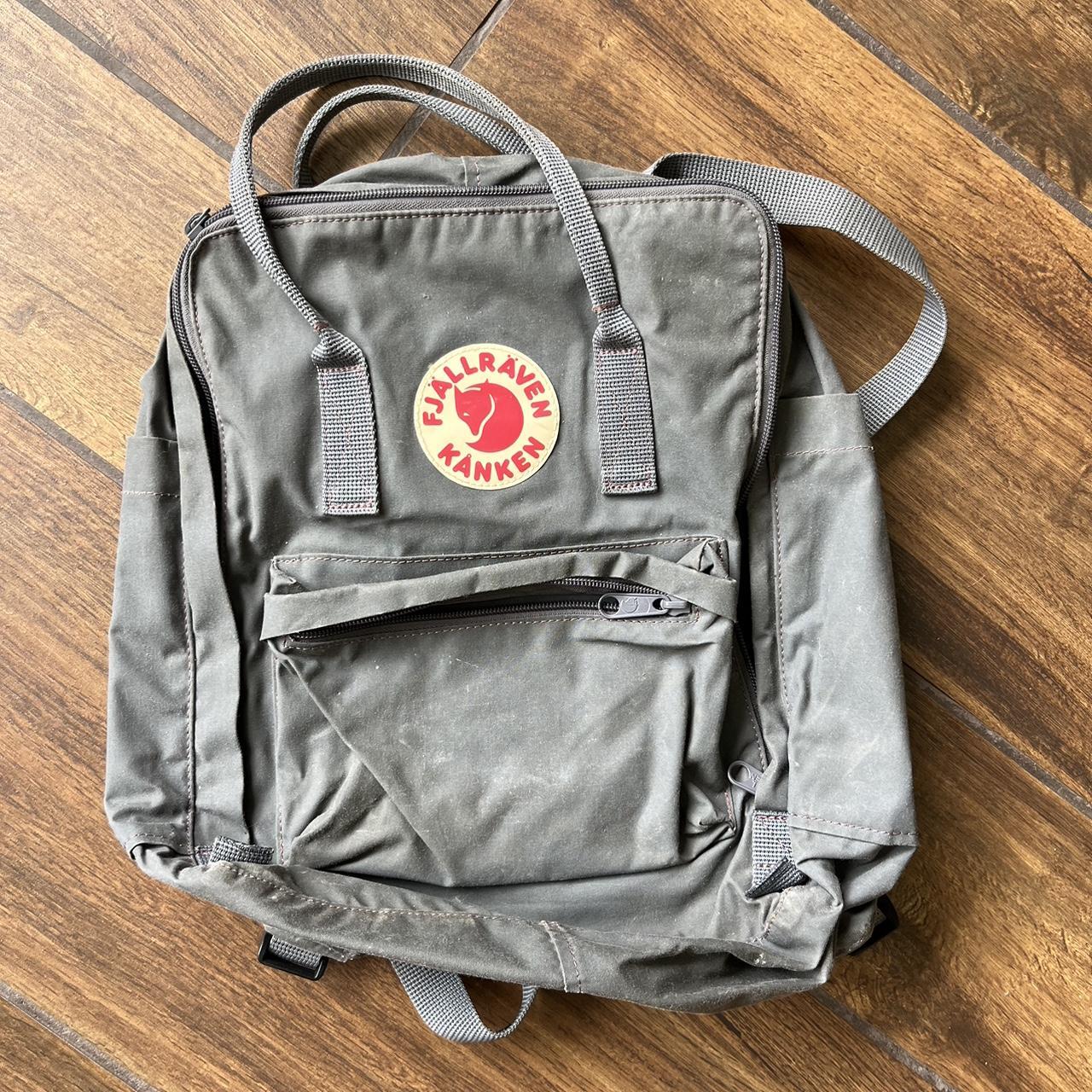 fjallraven kanken super grey backpack one. Depop