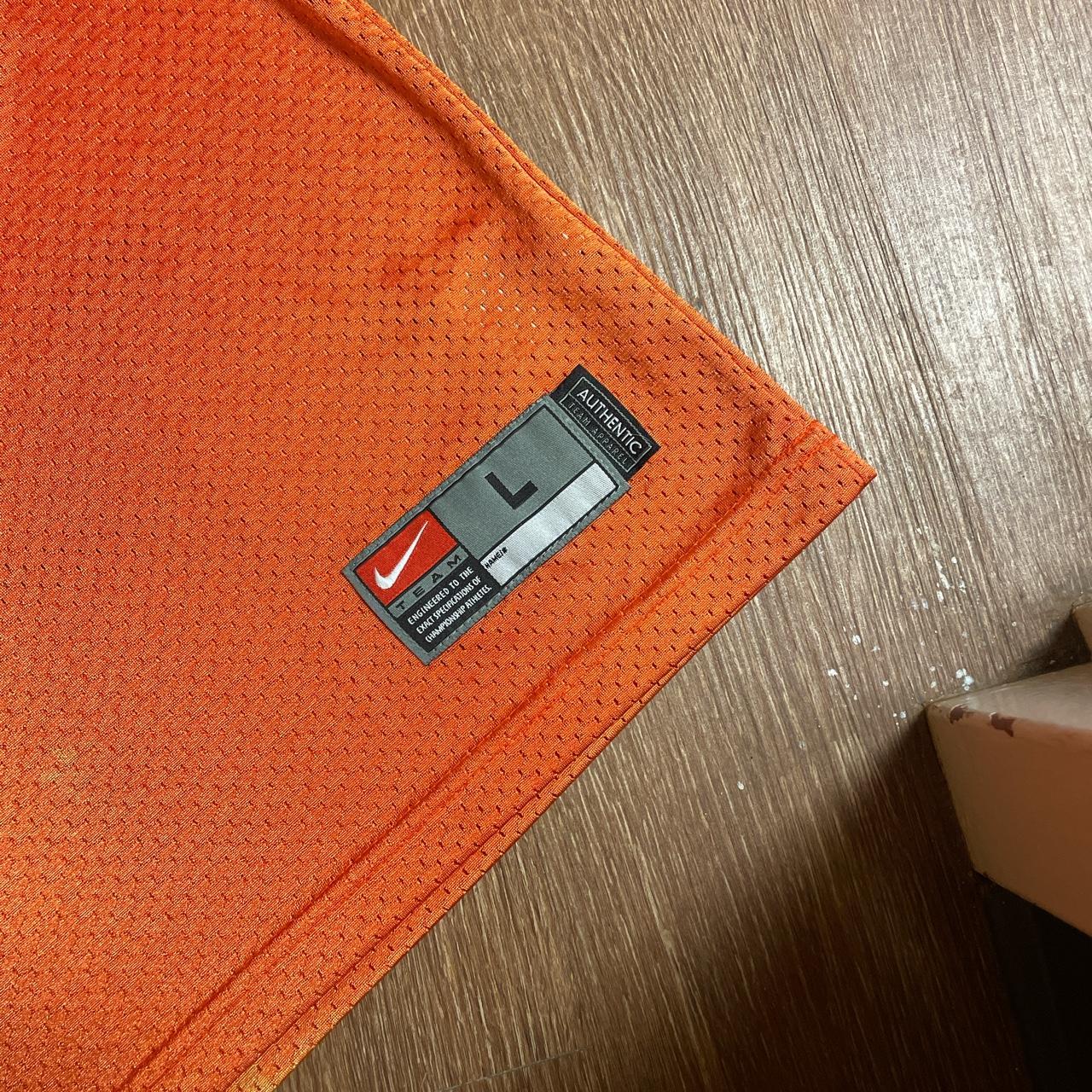 Men's Orange and Green T-shirt (4)