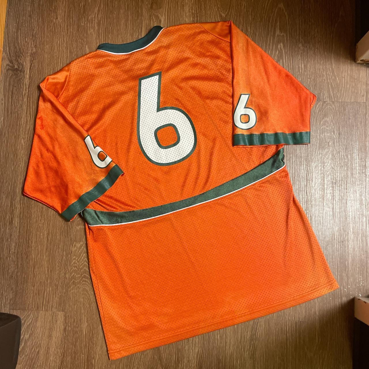 Men's Orange and Green T-shirt (2)
