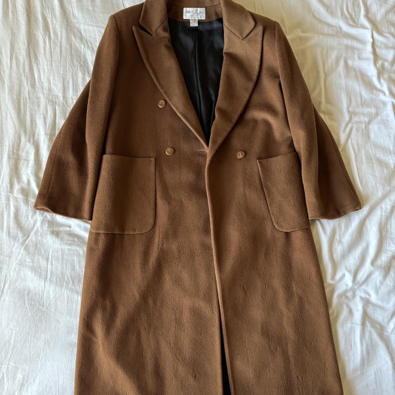 Paul et duffier Overcoat • Size: 10 • Fits: Size... - Depop