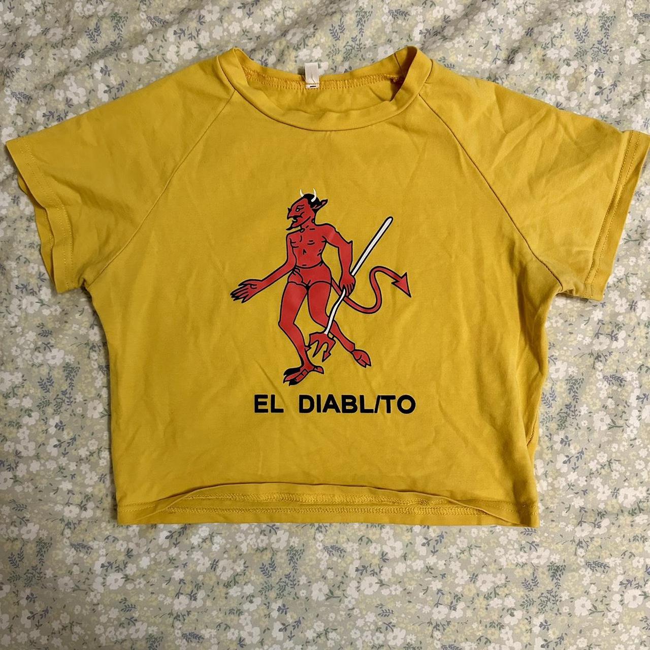 El diablito yellow store top