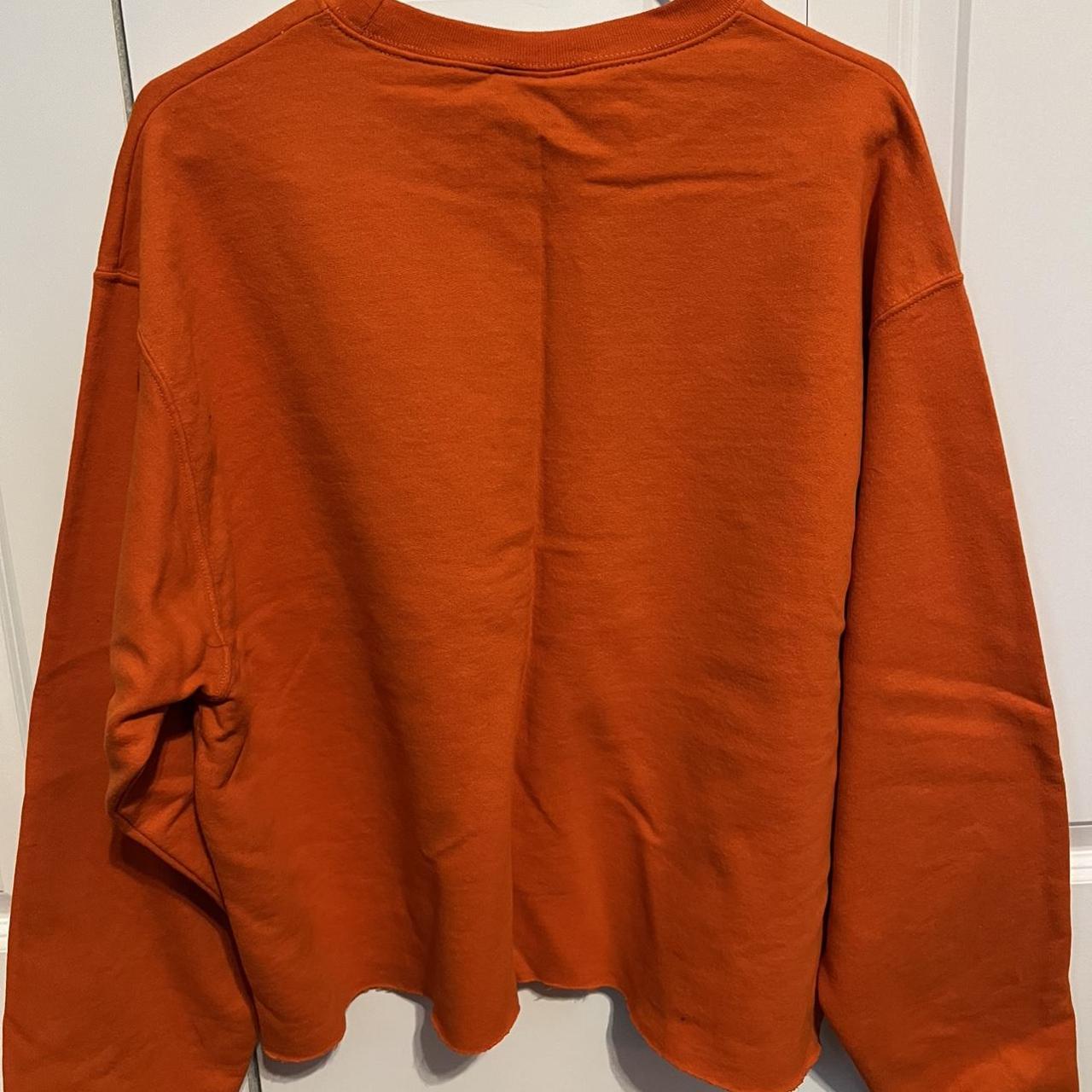 Champion Women's Orange Sweatshirt (2)