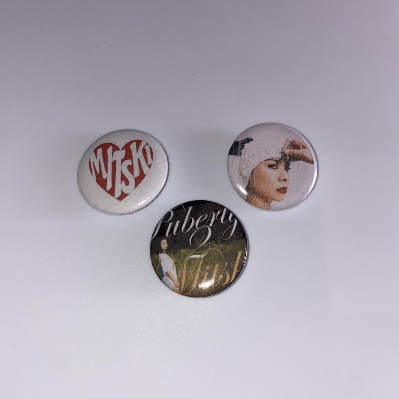 MITSKI PIN LOT 1.25 in dm for custom... - Depop