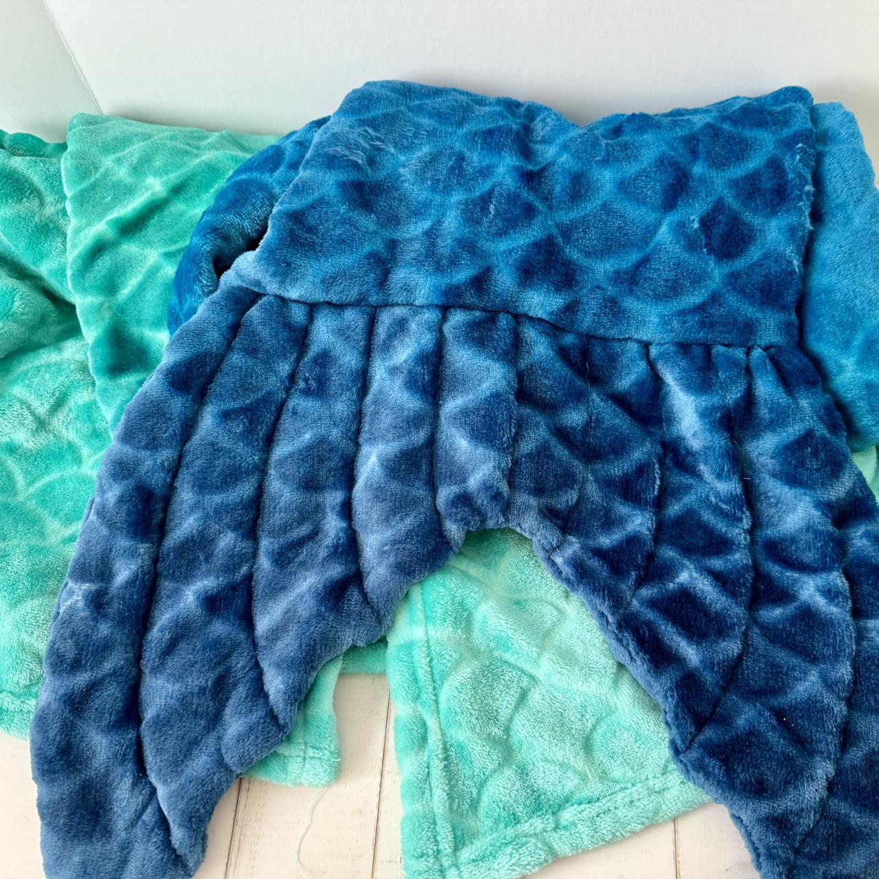 Mermaid Tail Blanket by Pillowfort. 100 Polyester