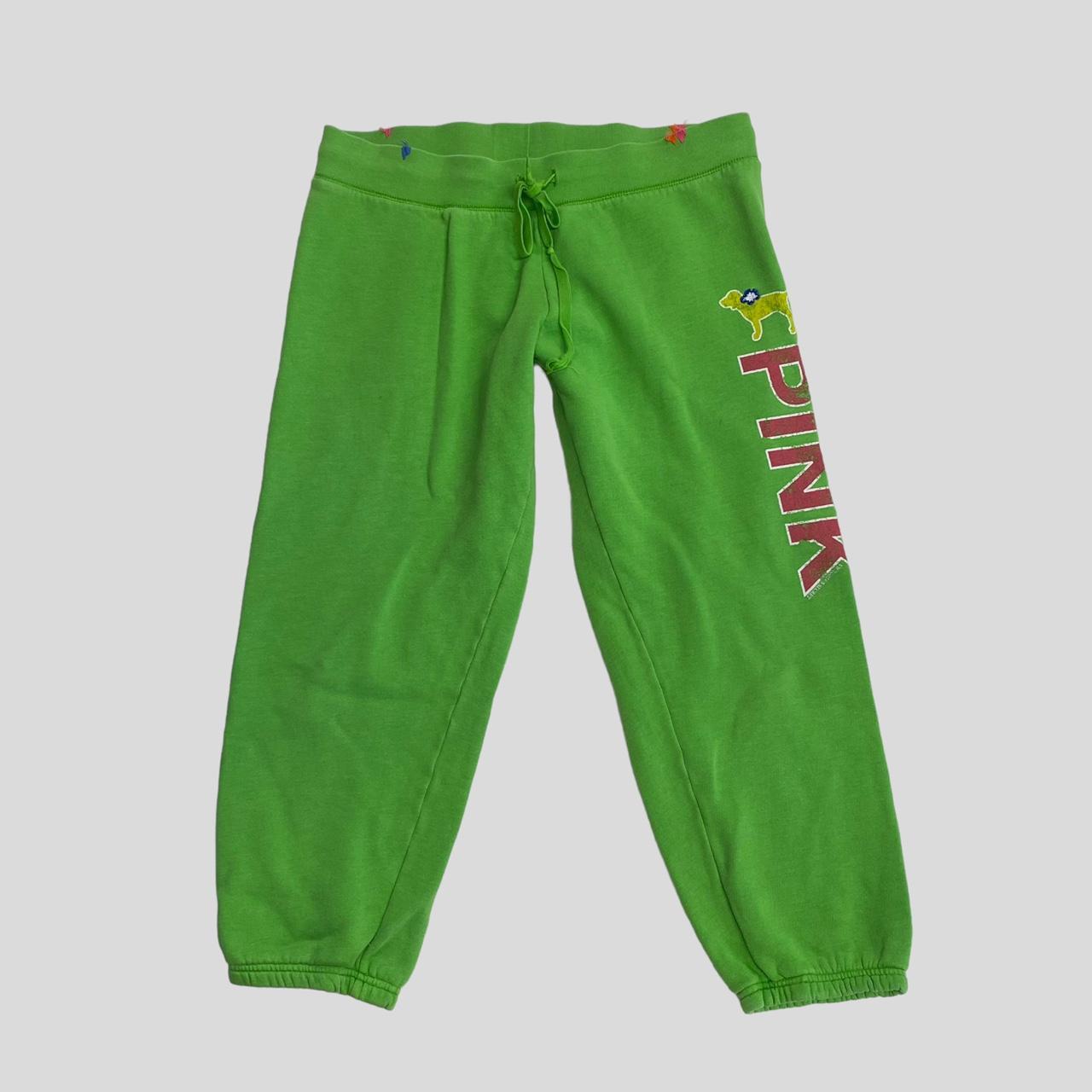 2008 VS PINK low waisted cropped sweatpants ☆... Depop