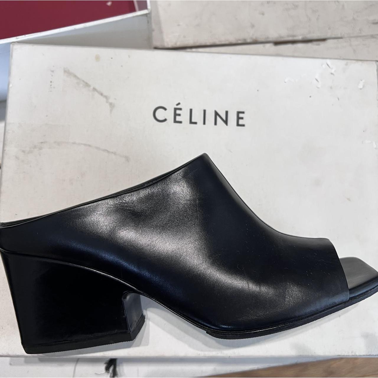 Old Céline by Phoebe Philo, Block heel mules
