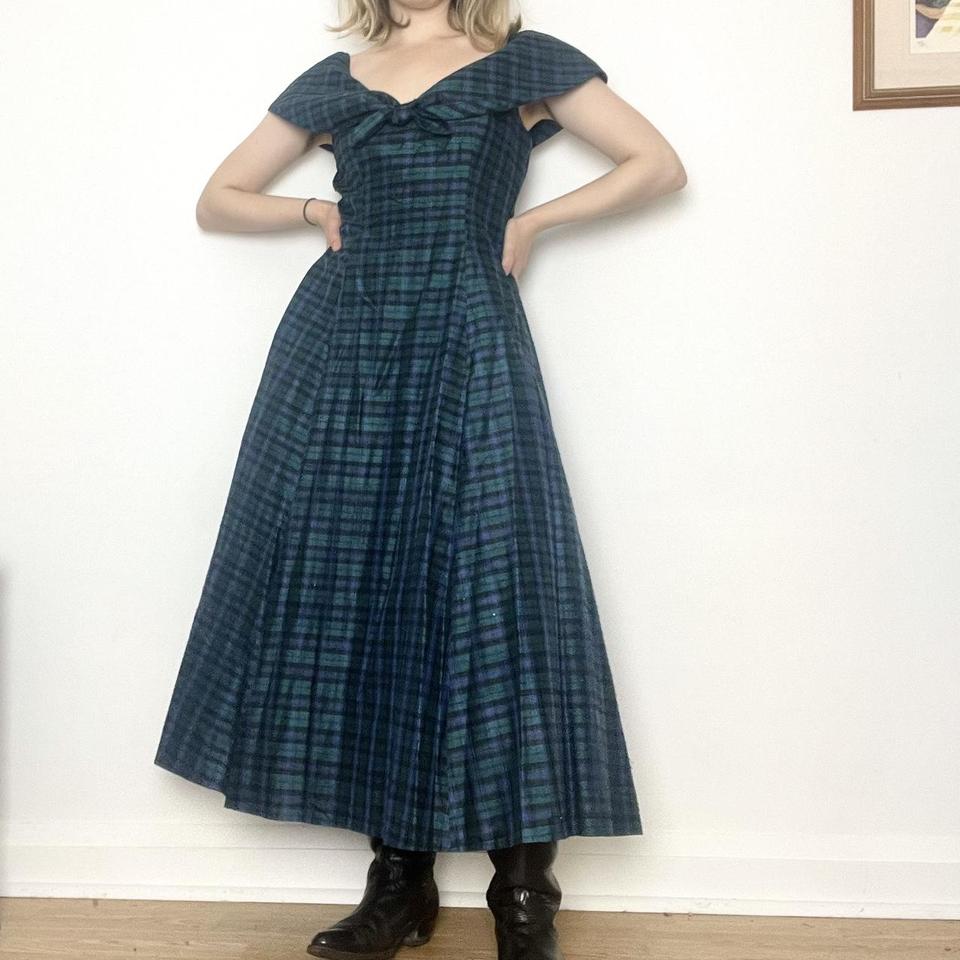 Monsoon tartan outlet dress