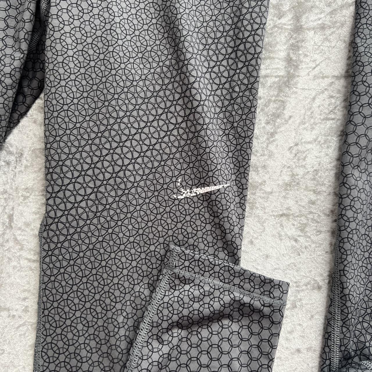 gray nike pro leggings