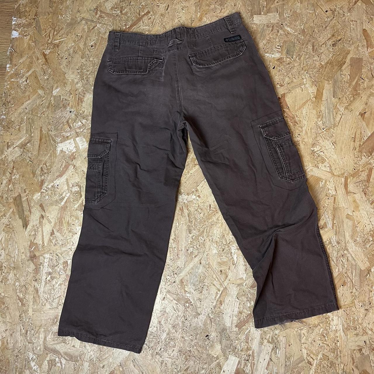 Rare Vintage Columbia 2000s Workwear Cargo Pants A... - Depop