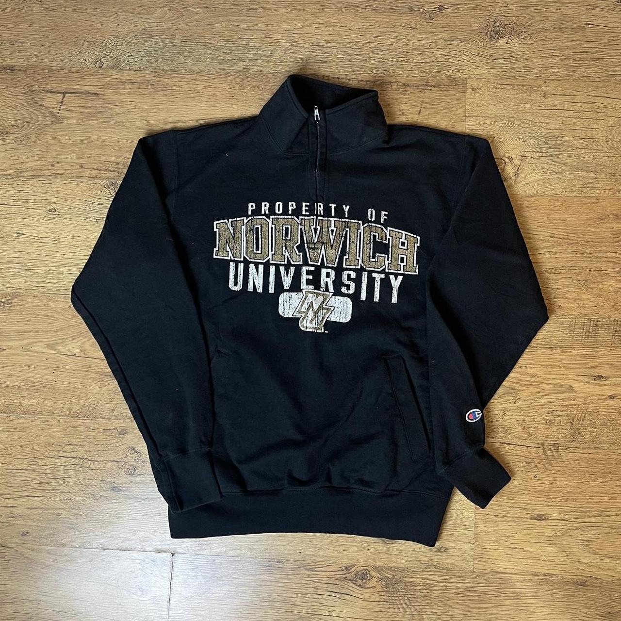 Norwich 2025 university sweatshirt