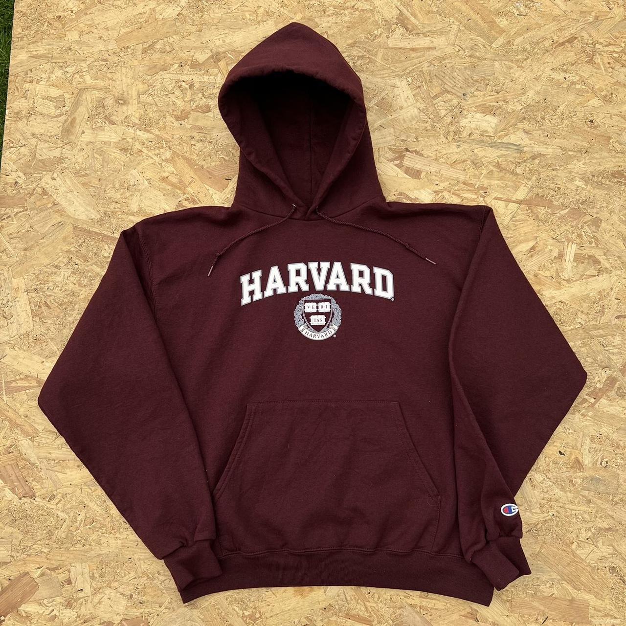 Champion x harvard hoodie hotsell