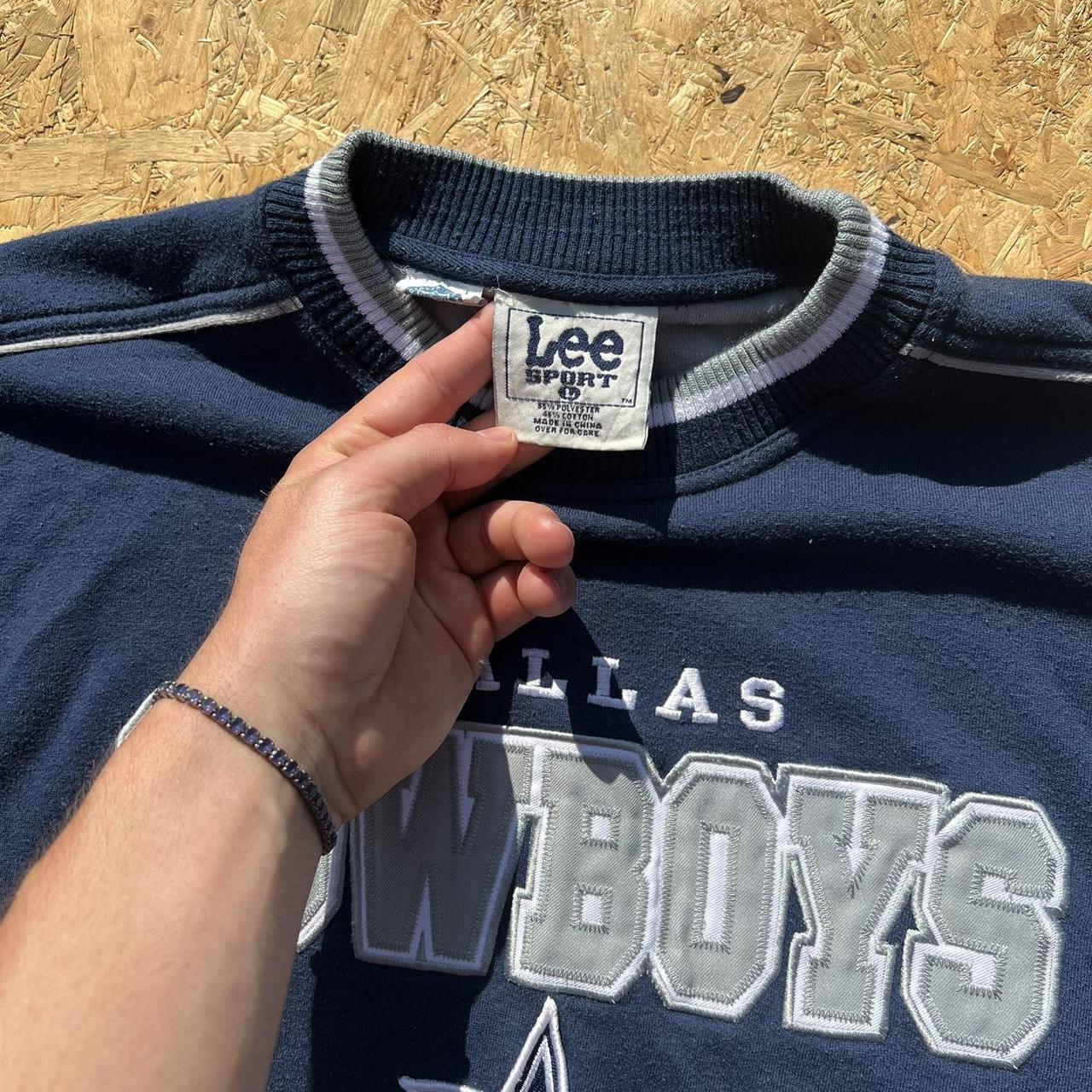 Vintage Dallas Cowboys Lee Sport Sweatshirt - Depop