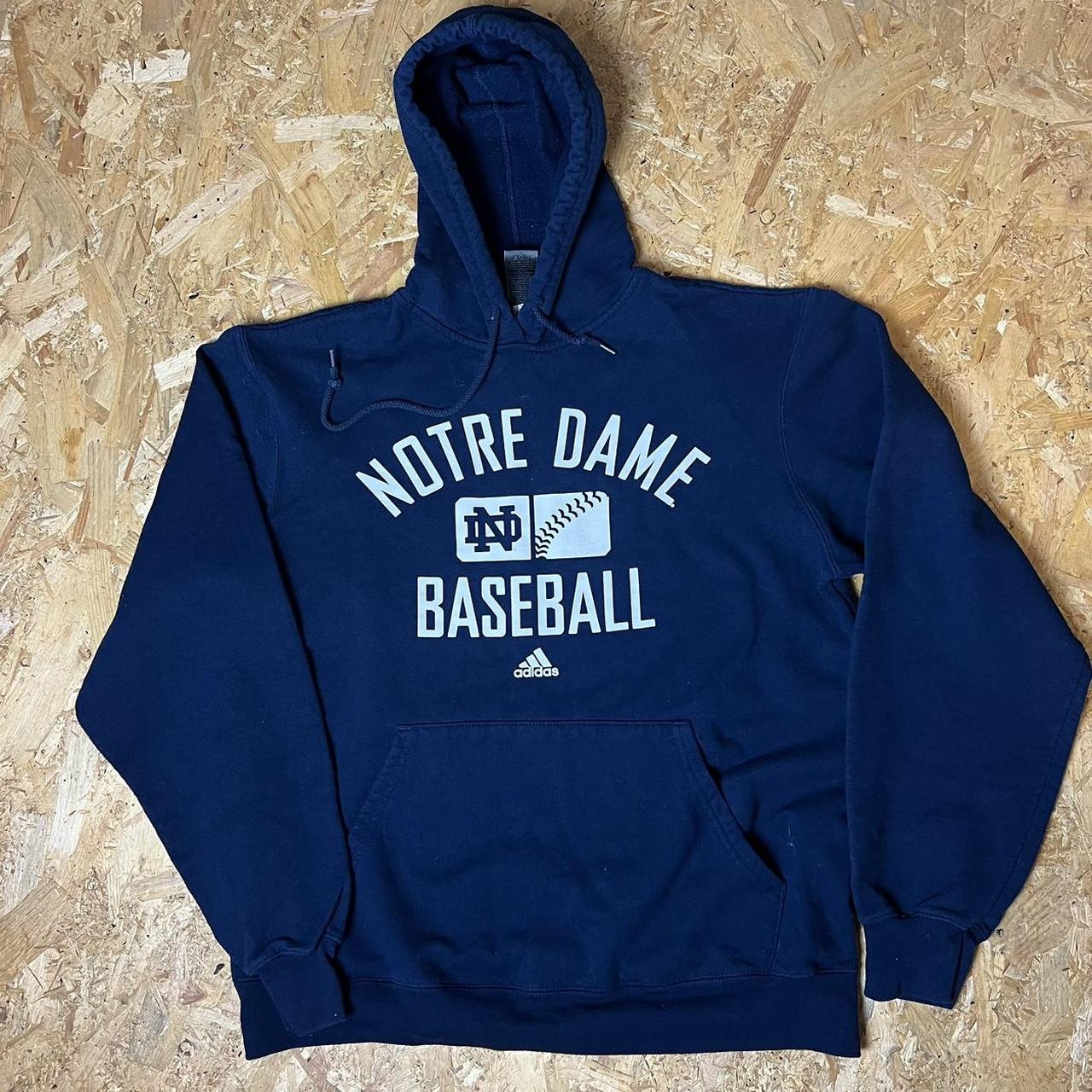 Notre dame baseball sweatshirt best sale