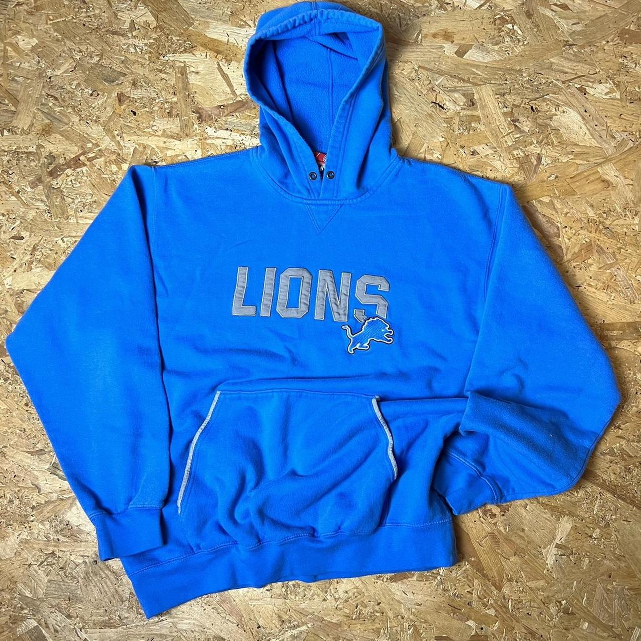 Vintage Reebok NFL x ‘Detroit Lions Football’... - Depop