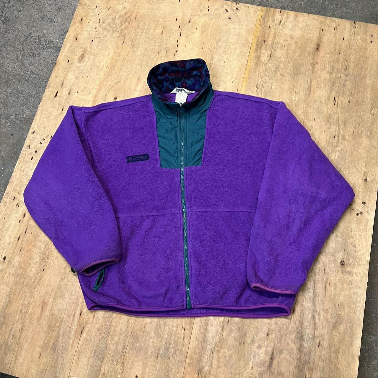 Vintage columbia clearance fleece jacket