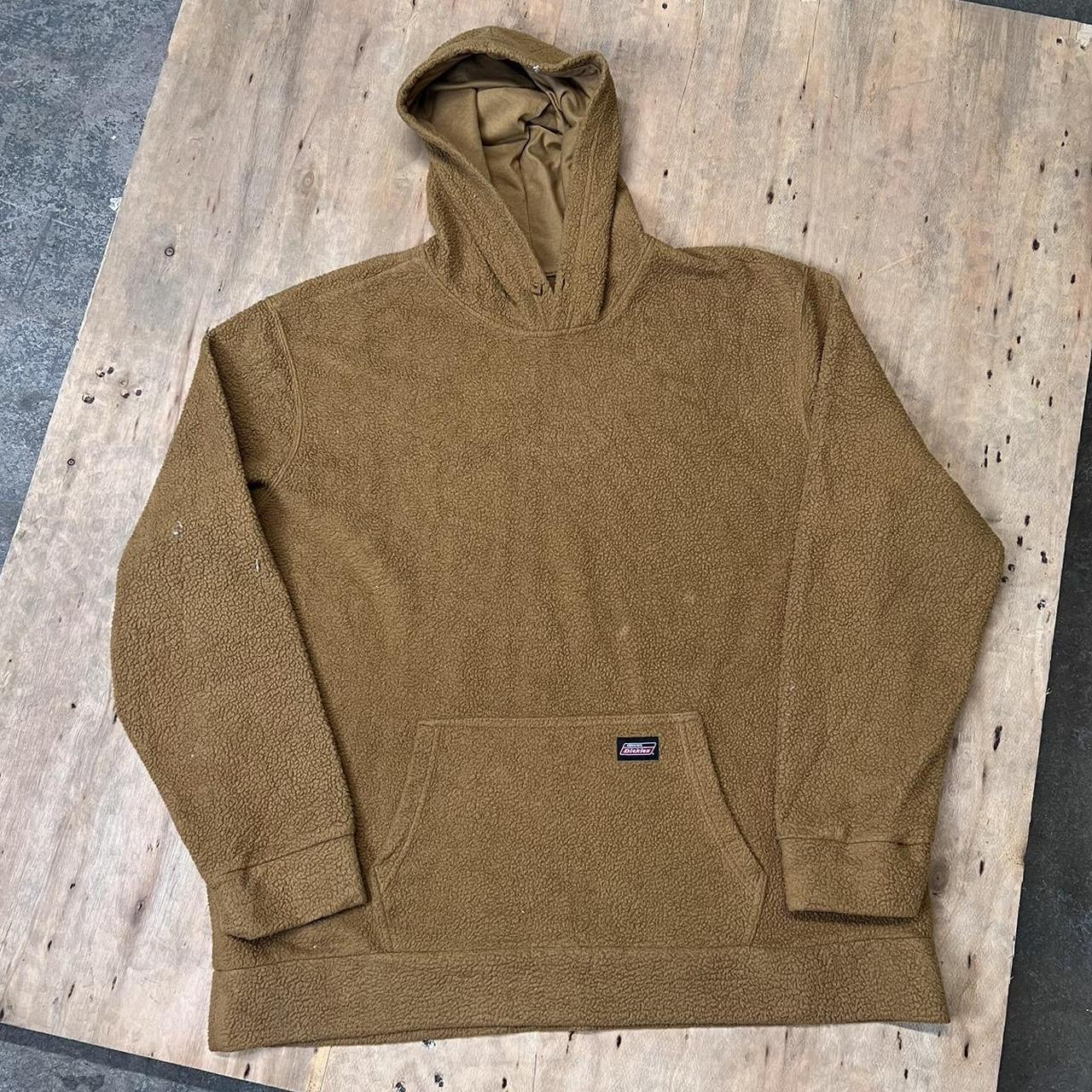 Vintage Dickies Workwear Fluffy Fleece Hoodie✅,