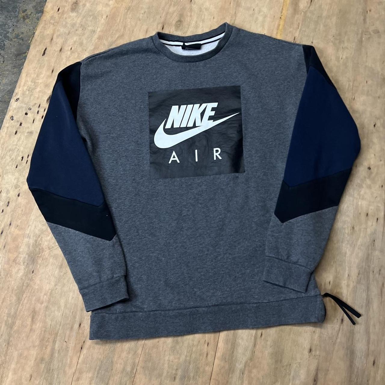 Nike air all over print crew sweatshirt best sale