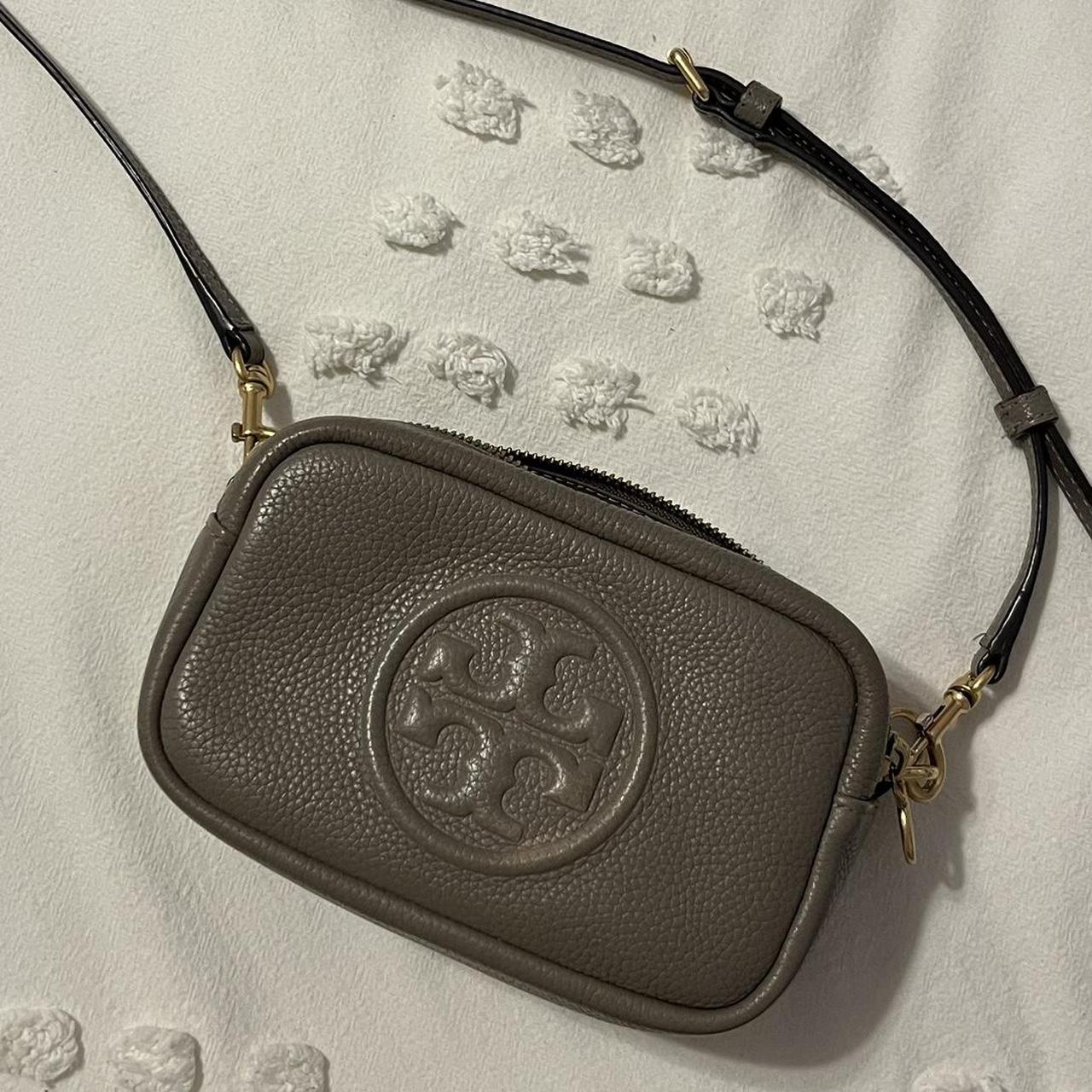 Tory burch grey discount purse