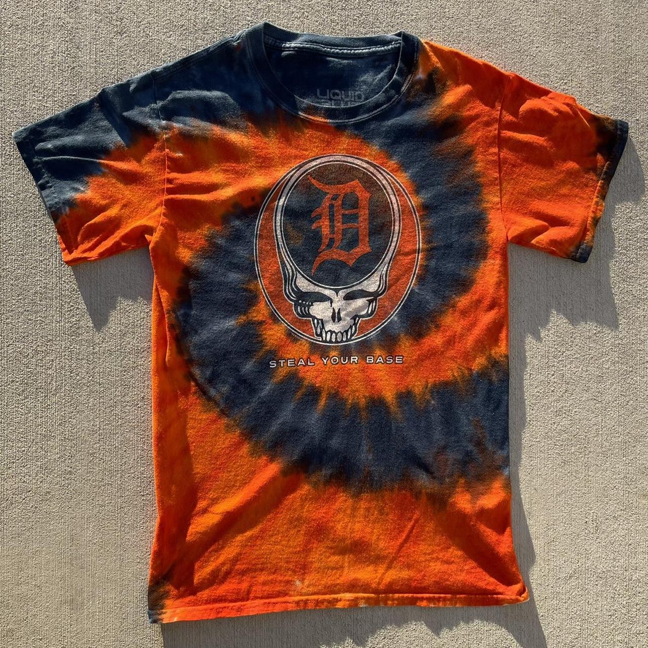 Vintage Velva Sheen 1988 Detroit Tigers MLB Tee DS - Depop