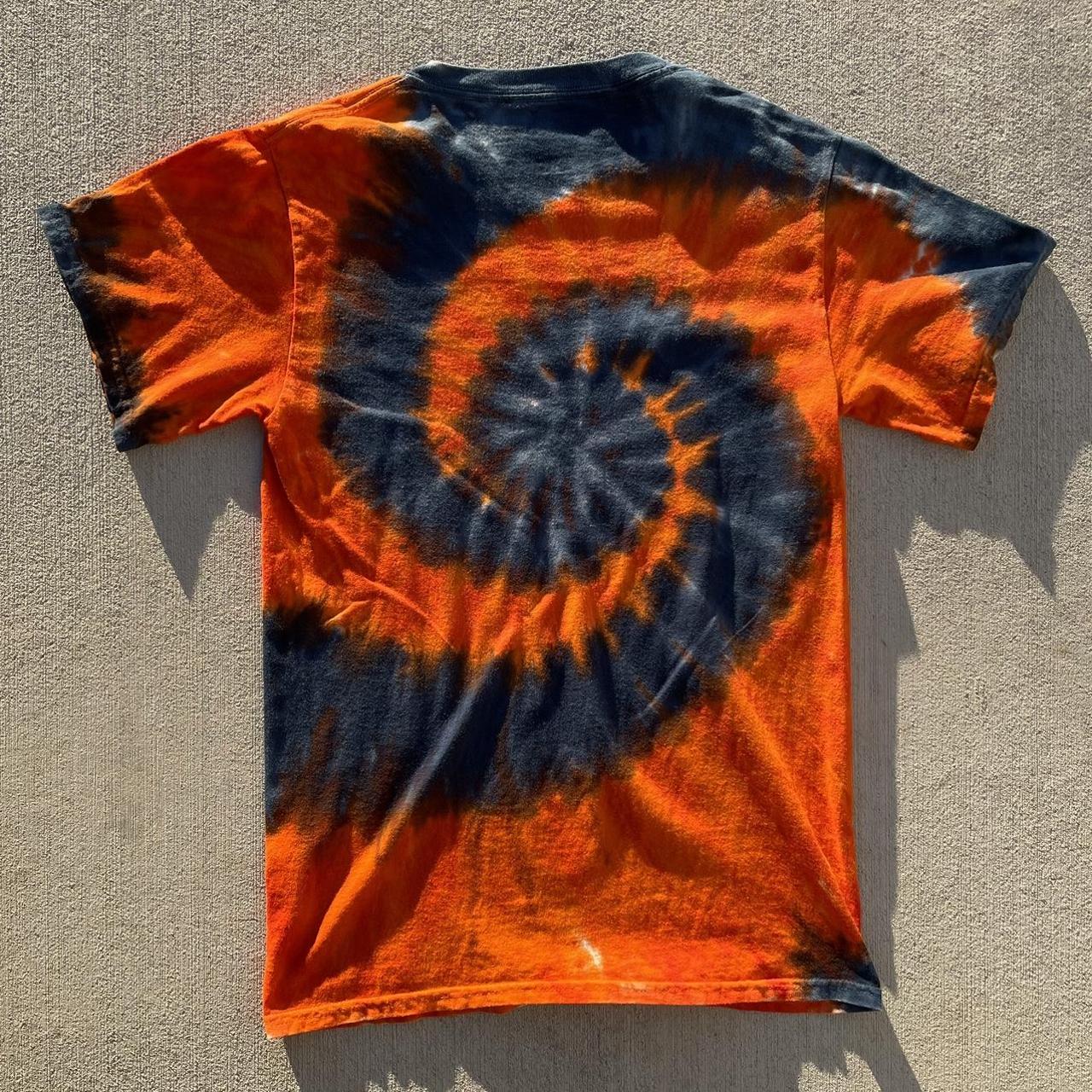 Detroit Tigers Men's Liquid Blue Tie Dye Graphic - Depop