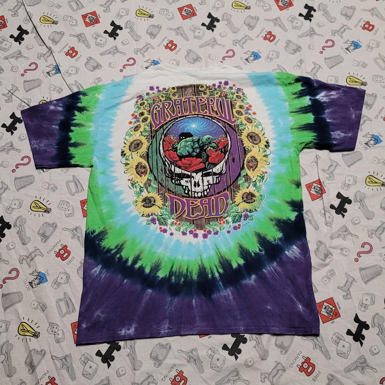 Vintage 1999 Grateful Dead Liquid Blue Terrapin... - Depop