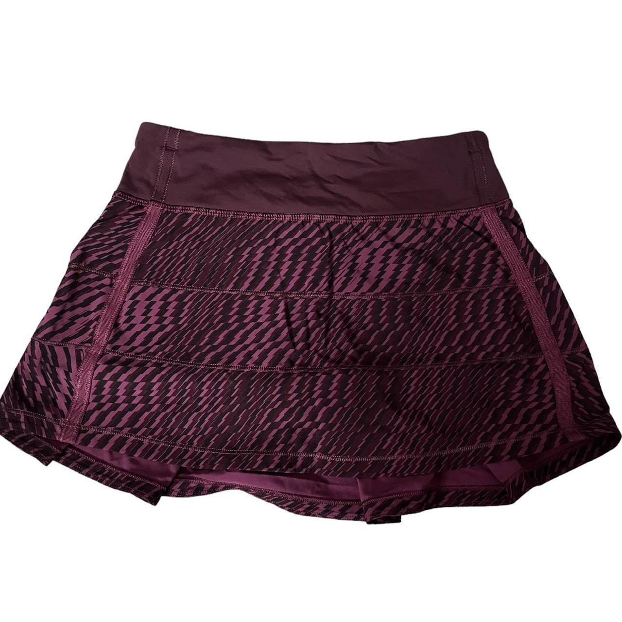 Maroon lululemon skirt best sale