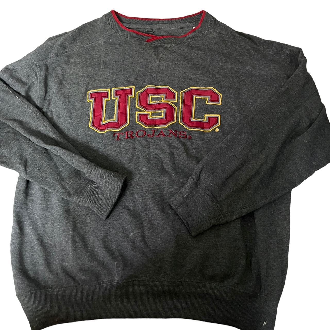 Usc grey sweatshirt cheap