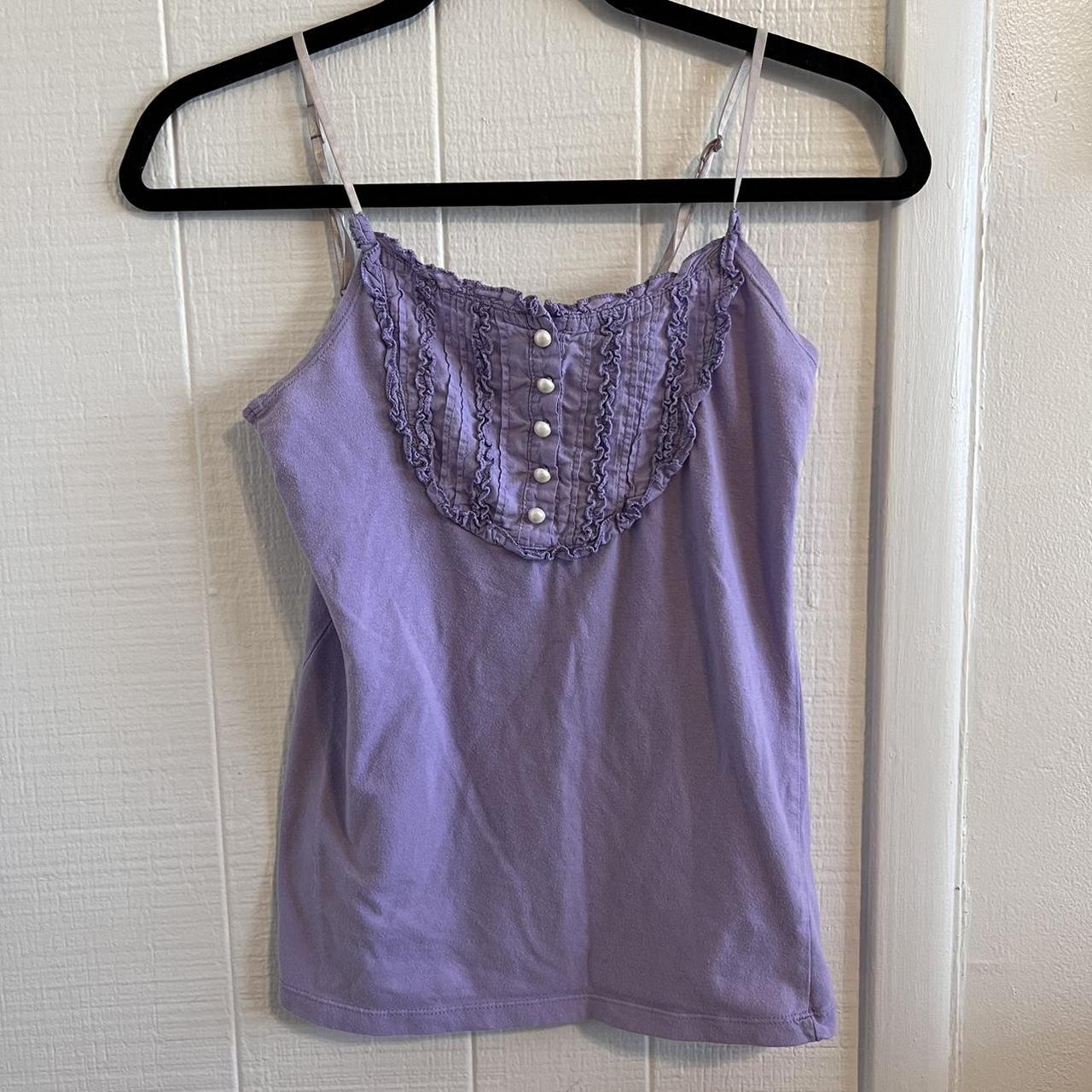 & Other Stories Women's Purple Vest | Depop