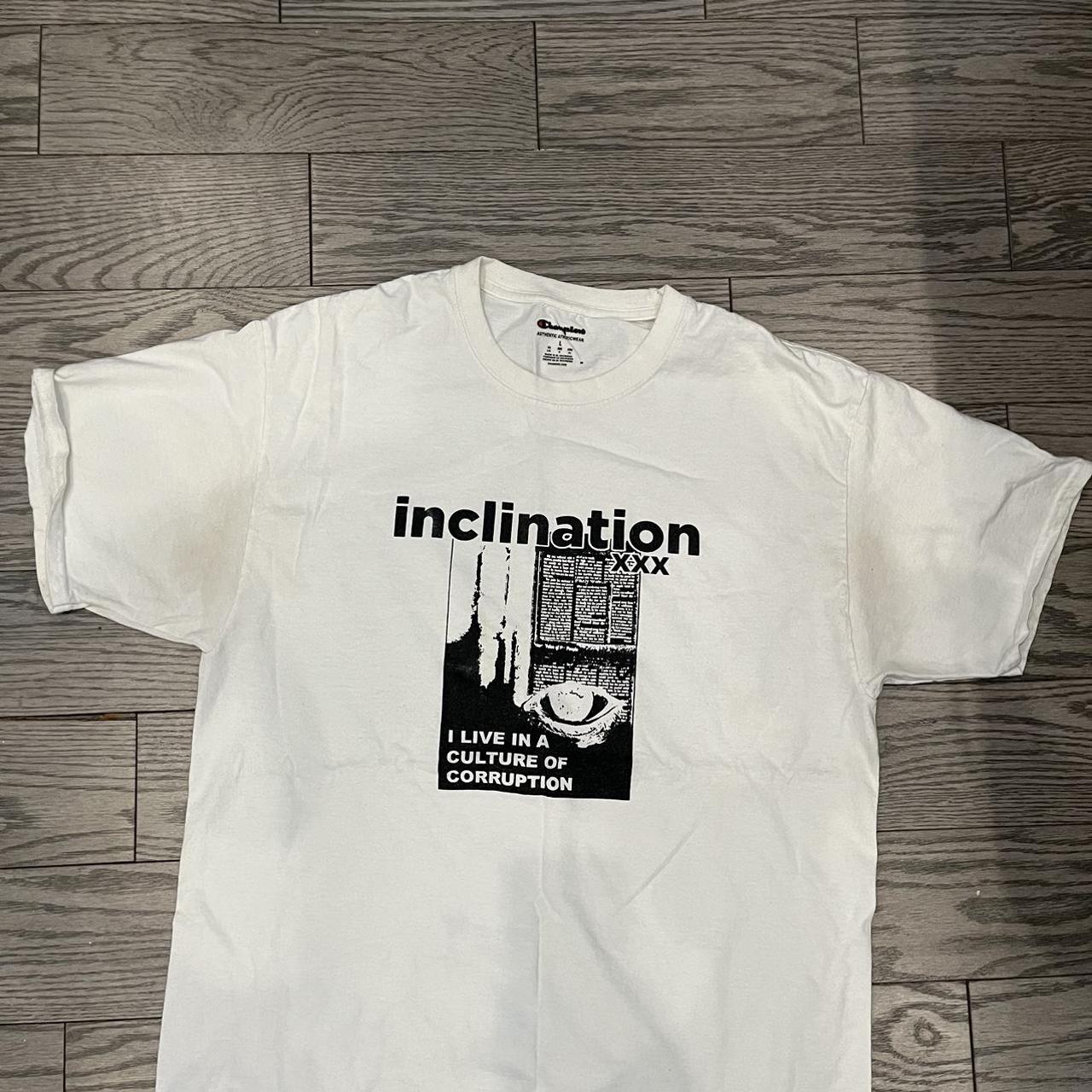 Inclination band t-shirt. Great condition. Champion... - Depop