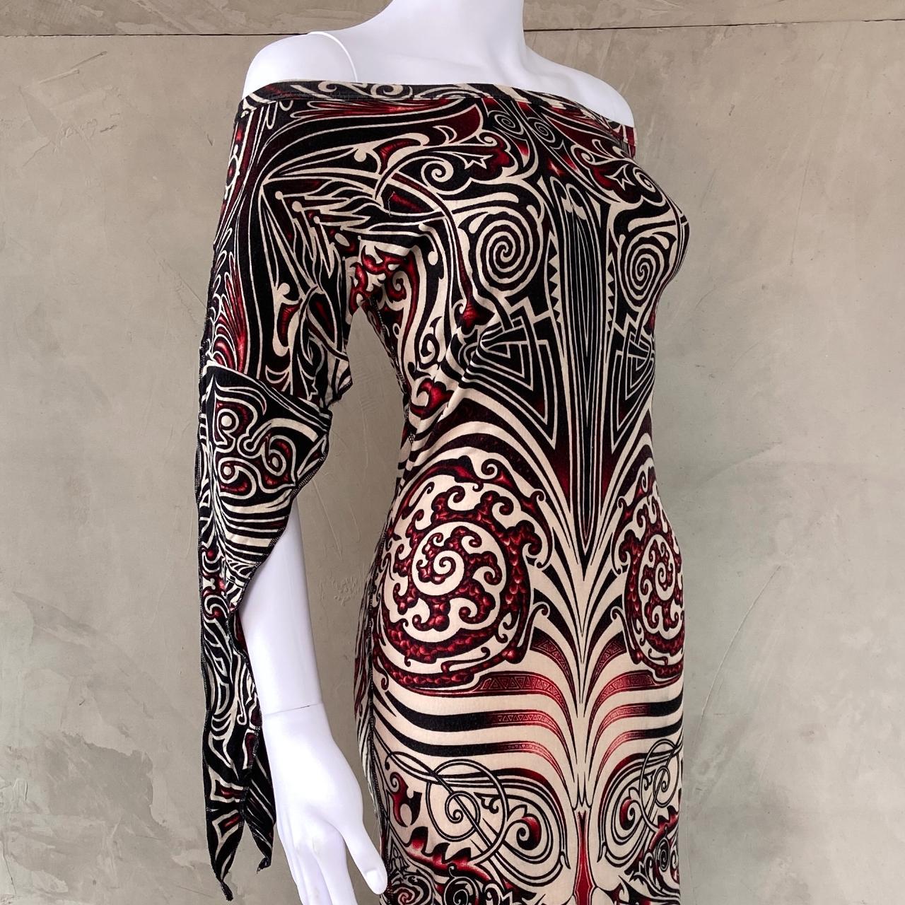 Jean Paul Gaultier SS1996 'Cyberbaba' Tribal Print | Depop