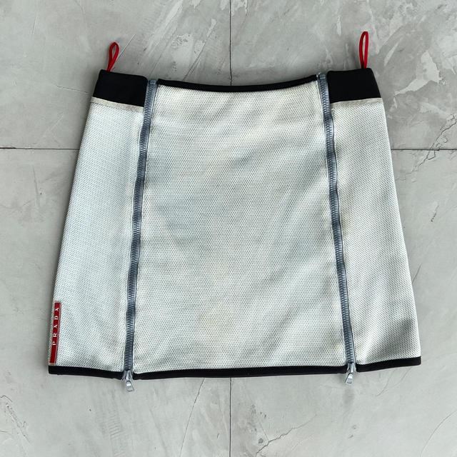 Prada Sport SS00 Nylon Zipper Mini Skirt. SS... - Depop