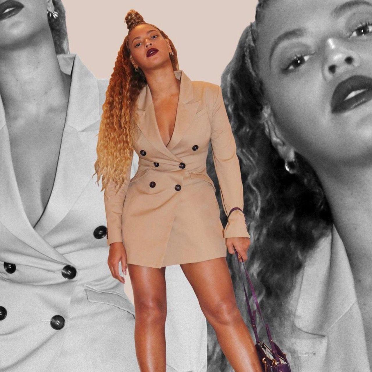 House of CB ELEXIS Camel tailored blazer Depop - Main Image