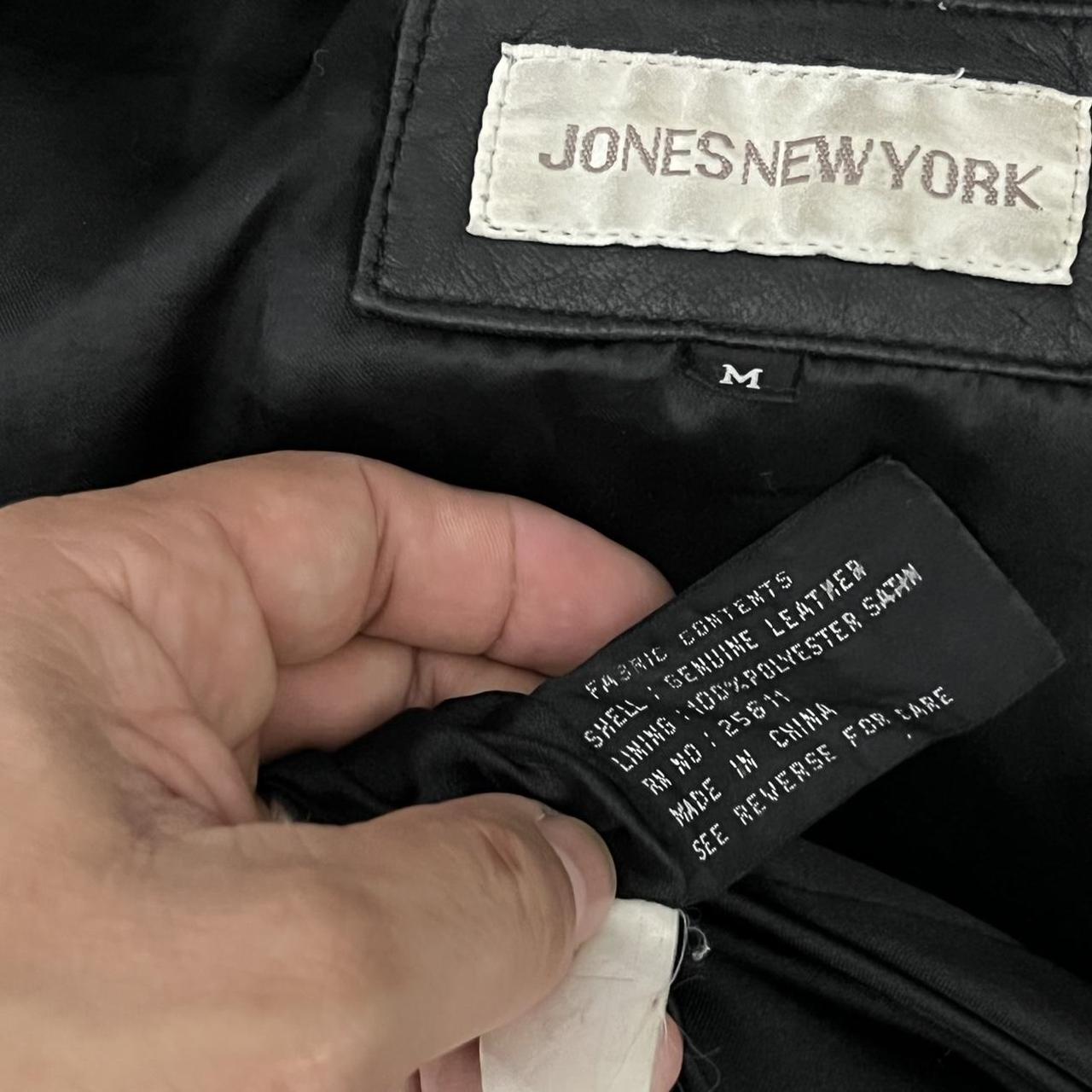 Jones new york sale leather jacket 25611