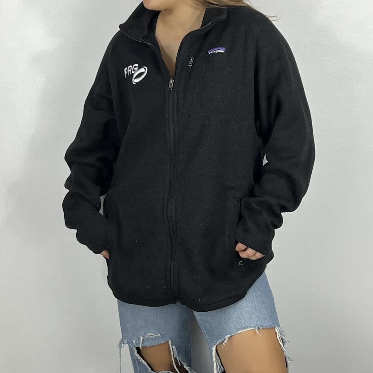 Patagonia black clearance zip up