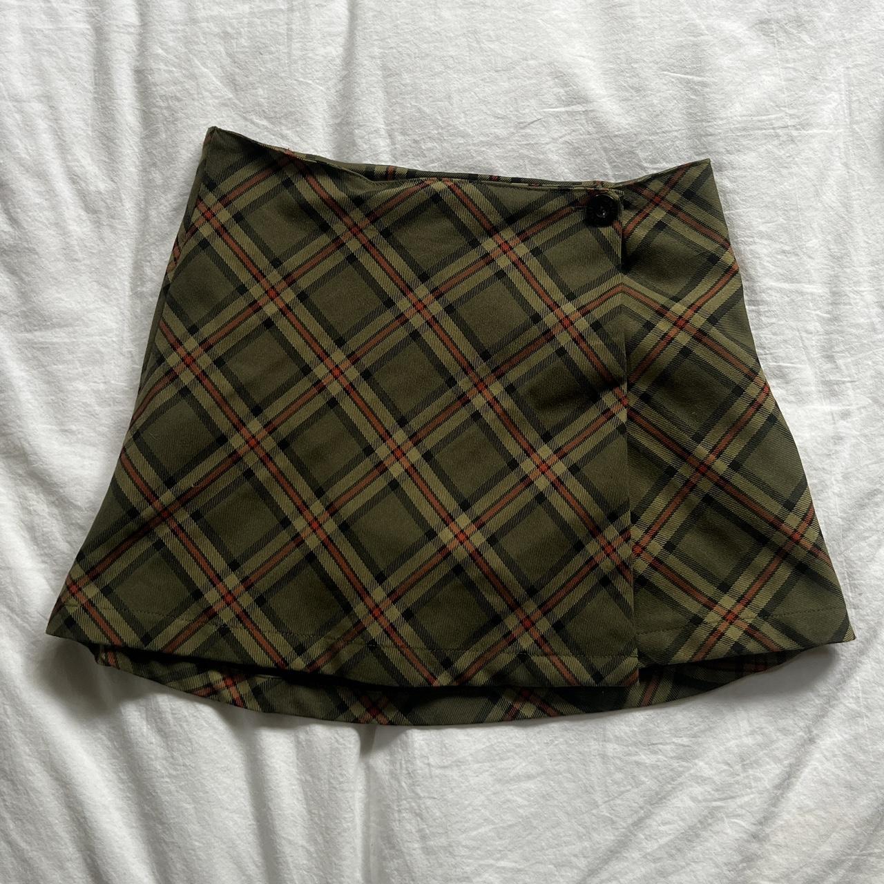 Plaid skirt clearance unif