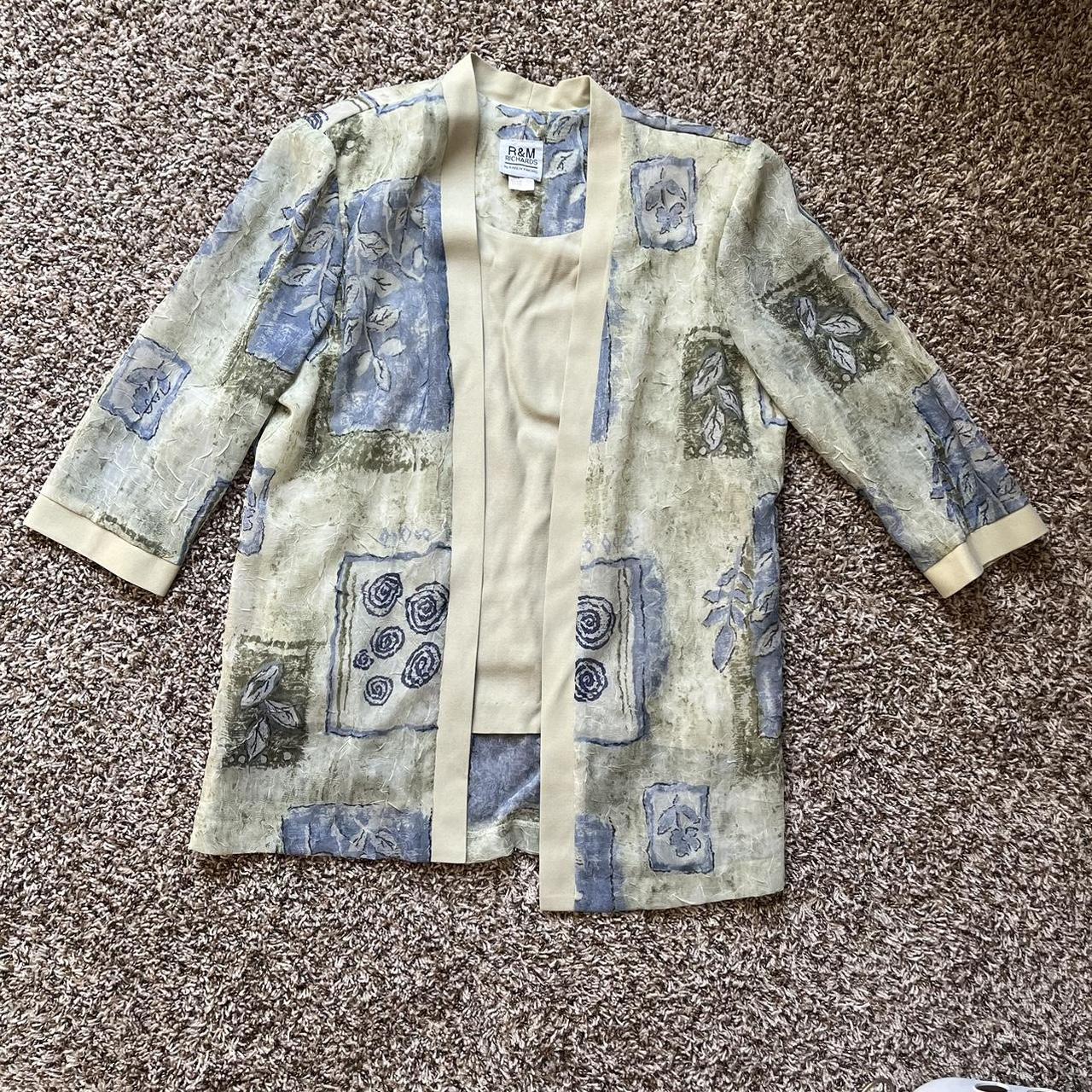 Really Pretty Unique Vintage 70s Shirt Artsy Depop   P0 