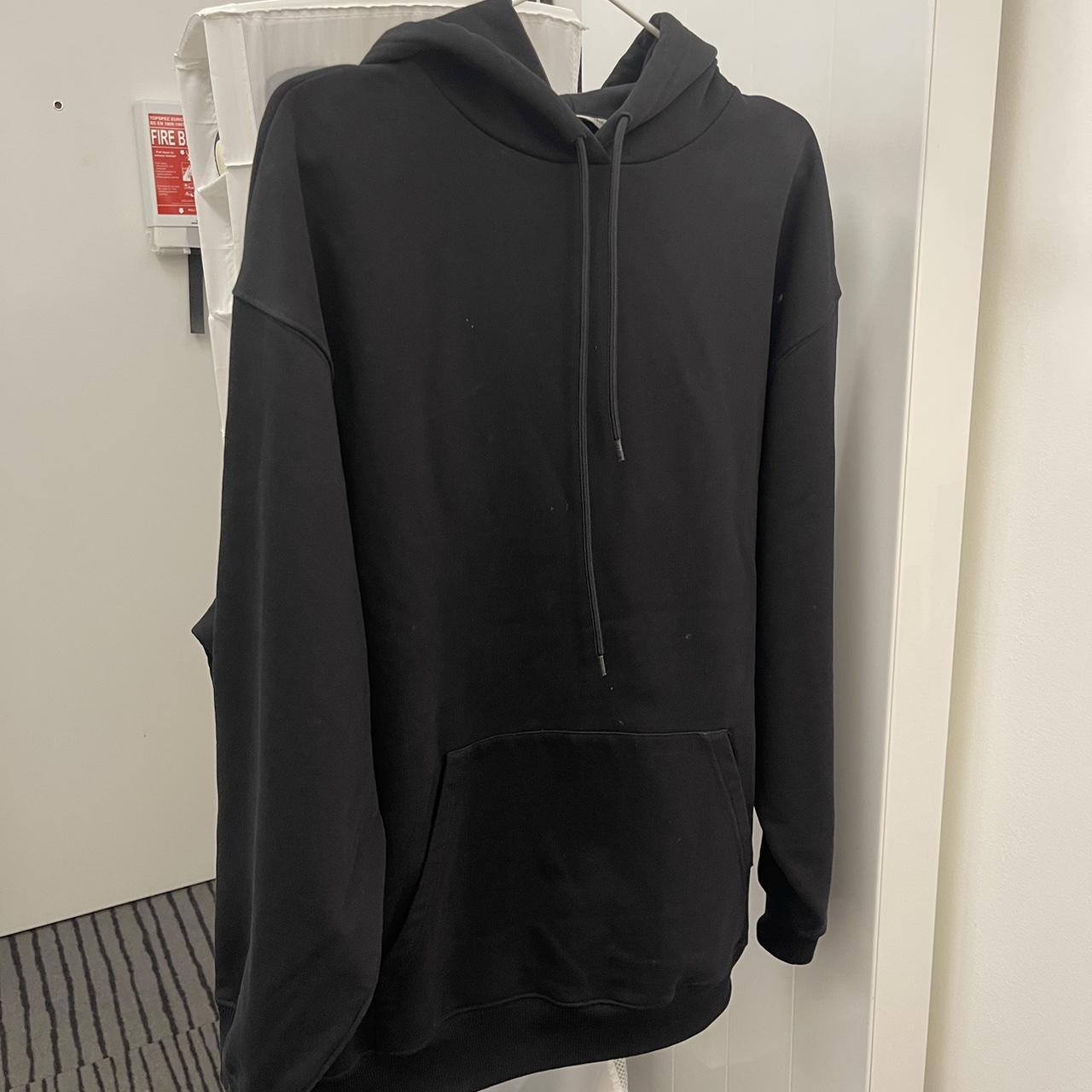 Balenciaga Women's Black Hoodie | Depop