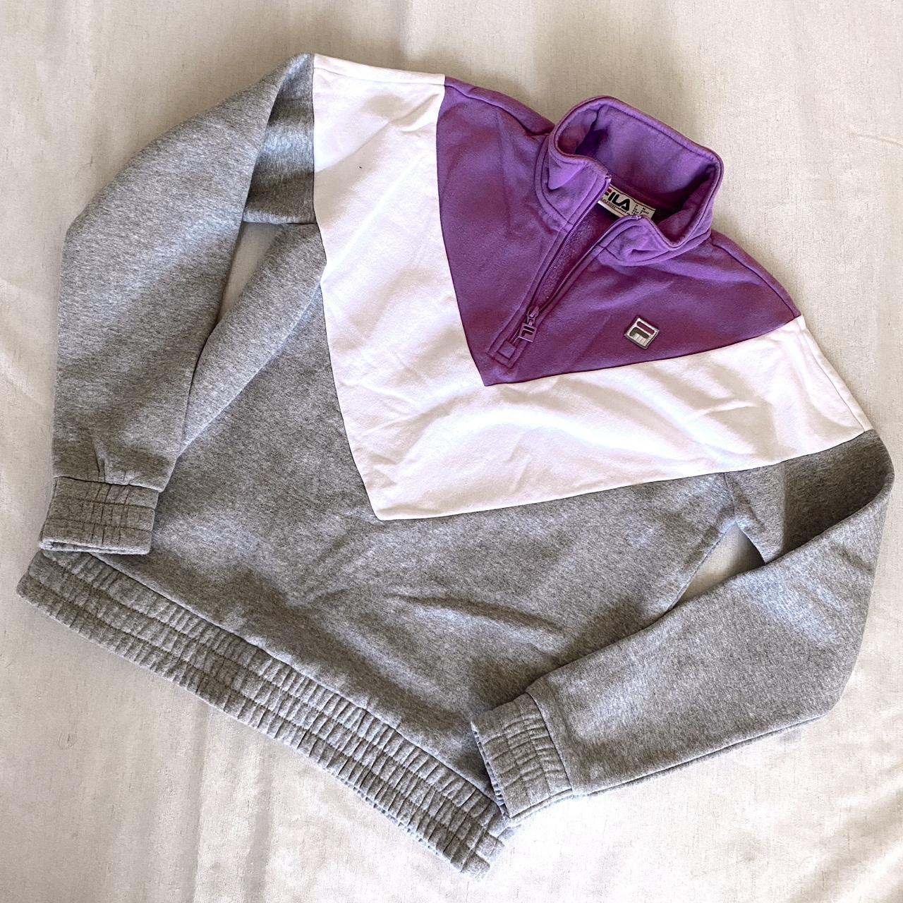 Fila colorblock pullover sweater. Beautiful. Depop