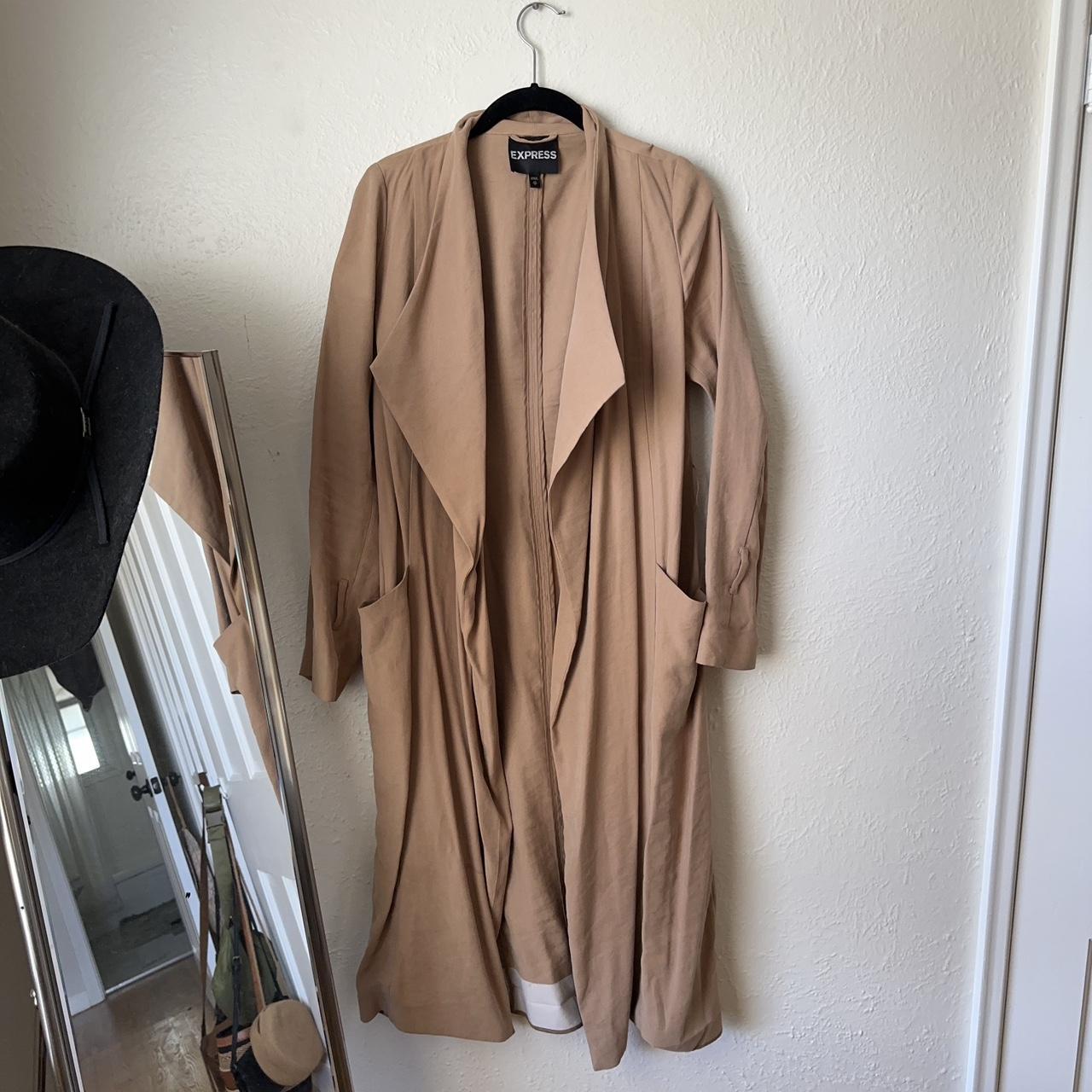 express tan coat